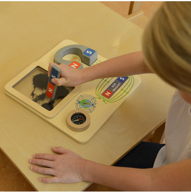 Набір для наукових експериментів Masterkidz Montessori Компас (6955920008862) - зображення 3