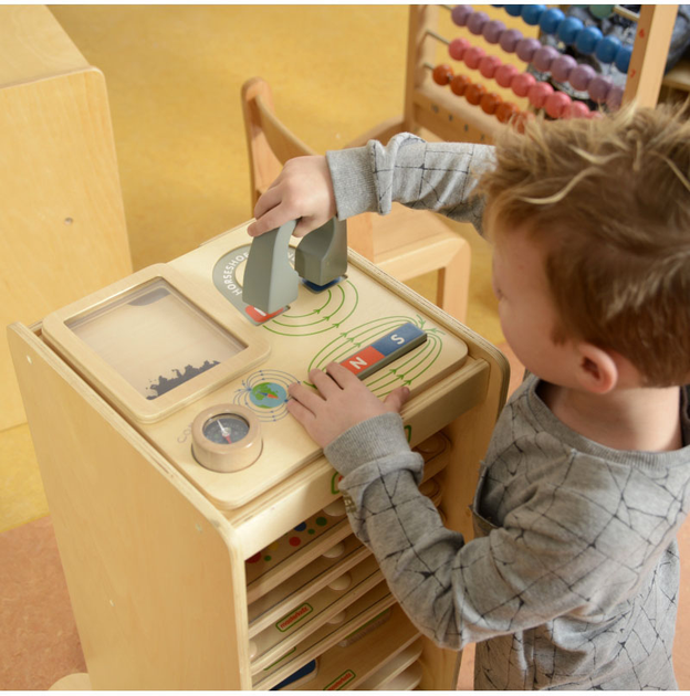 Набір для наукових експериментів Masterkidz Montessori Компас (6955920008862) - зображення 7