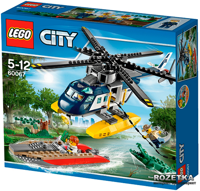 Конструктор LEGO City Police Полицейский вертолёт