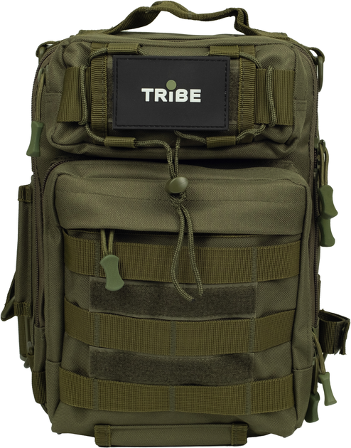 Тактическая сумка через плечо Tribe Sling Pack 6.5 л Оливковая (T-IE-0003-olive) - изображение 2