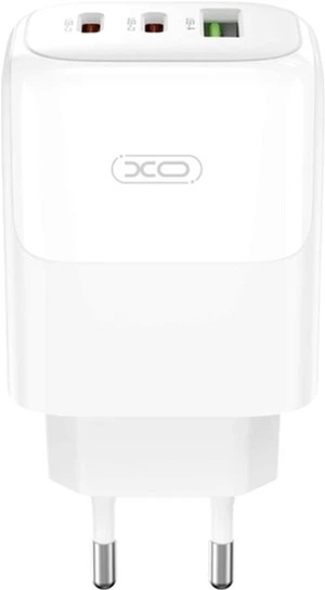 Сетевое зарядное устройство XO L139 - 65W PD Dual USB-C & 18W QC