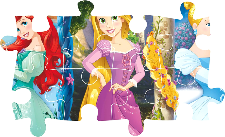 Puzzle Clementoni Disney Princess seria MAXI 60 elementów 26416 (8005125264162) - obraz 3