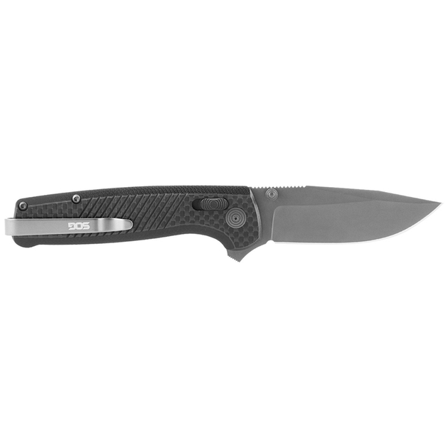 Ніж складаний SOG Terminus XR LTE Carbon/Graphite чорний/сірий - зображення 2