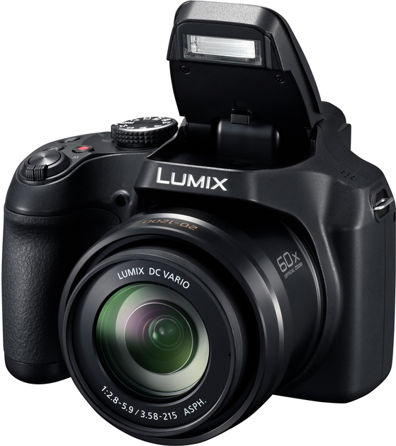 Цифрова дзеркальна фотокамера Panasonic DC-FZ82DE-K 4К Black (7019333) - изображение 3