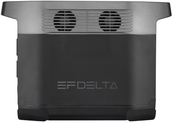 Зарядна станція портативна УМБ EcoFlow DELTA 1260 Вт/год 4 розетки 350000мАч USB Чорний Refurbished - Фото 3 Зарядна станція портативна УМБ EcoFlow DELTA 1260 Вт/год 4 розетки 350000мАч USB Чорний Refurbished - зображення 3