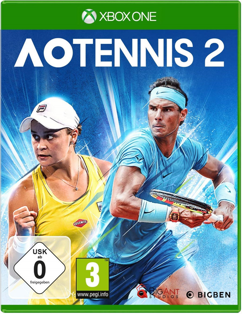 Gra Xbox One AO Tennis 2 (Blu-płyta) (3499550384185) - obraz 1