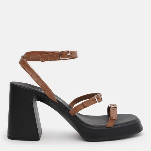 Жіночі босоніжки шкіряні Ashoes Remi/718 40 25.5 см Темна карамель (ROZ6501004365) - Фото 1 Жіночі босоніжки шкіряні Ashoes Remi/718 40 25.5 см Темна карамель (ROZ6501004365) - зображення 1