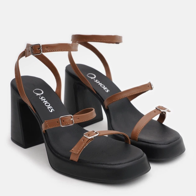 Жіночі босоніжки шкіряні Ashoes Remi/718 40 25.5 см Темна карамель (ROZ6501004365) - Фото 3 Жіночі босоніжки шкіряні Ashoes Remi/718 40 25.5 см Темна карамель (ROZ6501004365) - зображення 3
