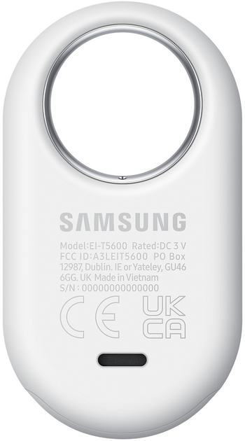 Samsung Galaxy SmartTag2 EI-T5600 White (EI-T5600BWEGEU) - зображення 5