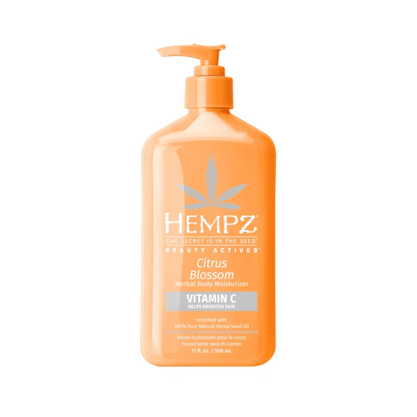 Молочко з вітаміном С "Квіти Цитрусу" Citrus Blossom Herbal Body Moisturizer with Brightening Vitamin C Hempz 500 ml - Фото 1 Молочко з вітаміном С "Квіти Цитрусу" Citrus Blossom Herbal Body Moisturizer with Brightening Vitamin C Hempz 500 ml - зображення 1