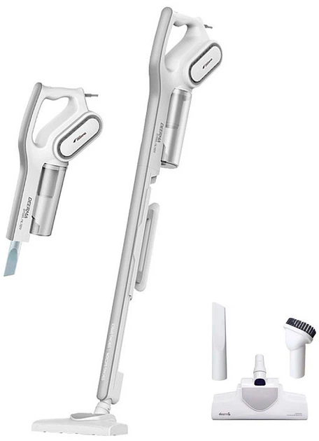 Пилосос без мішка DEERMA Stick Vacuum Cleaner Cord White DX700