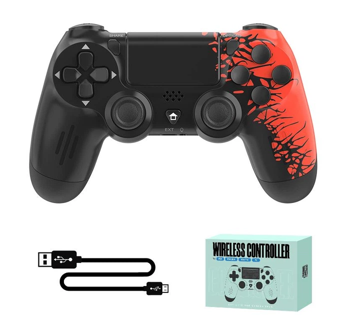 Беспроводной игровой джойстик геймпад Bluetooth DATA FROG P02 Spider Man для PS4 Slim Pro Android ios ПК - Фото 2 Беспроводной игровой джойстик геймпад Bluetooth DATA FROG P02 Spider Man для PS4 Slim Pro Android ios ПК - изображение 2