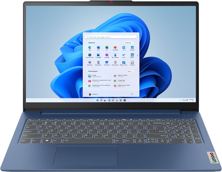 Ноутбук Lenovo IdeaPad Slim 3 15IAN8 (82XB001YPB) Abyss Blue - зображення 1