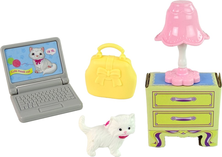 Lalka z akcesoriami Leantoys Anlily w sypialni 30 cm (5905515352611) - obraz 5