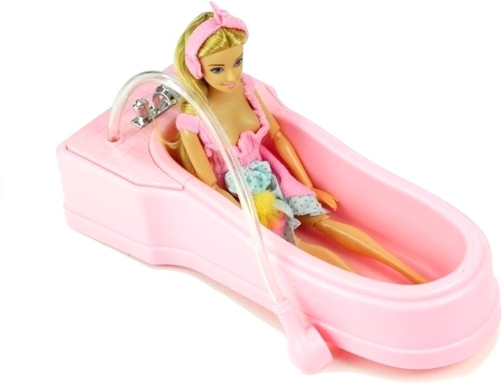 Лялька з аксесуарами LEAN Toys у ванній 30 см (5902808153764) - зображення 3