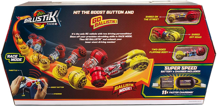 hot wheels ballistik racer vehicle