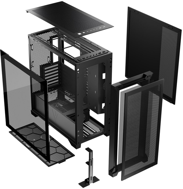Корпус Modecom Volcano Expanse S Midi Black (AT-EXPANSE-SG-NF-10-000000-0002) - зображення 6