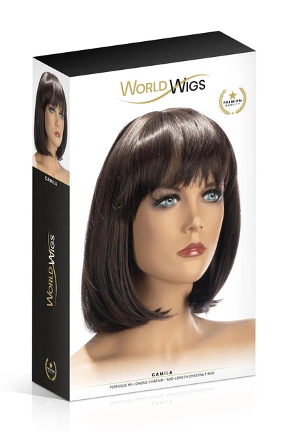 Парик World Wigs CAMILA MID-LENGTH CHESTNUT - изображение 4