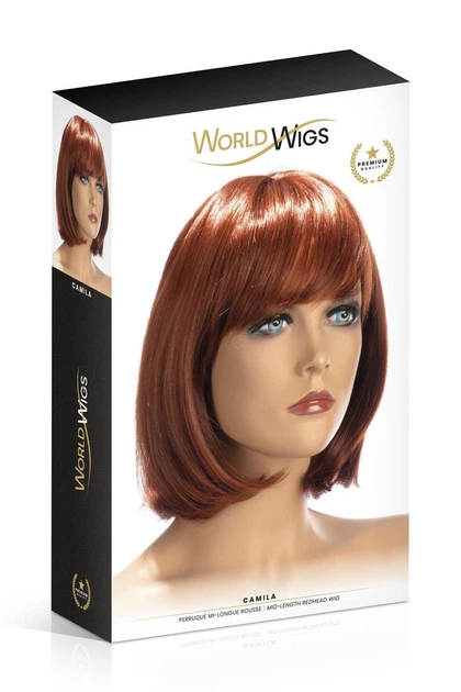 Парик World Wigs CAMILA MID-LENGTH REDHEAD - Фото 4 Парик World Wigs CAMILA MID-LENGTH REDHEAD - изображение 4
