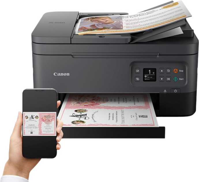 Urządzenie wielofunkcyjne Canon PIXMA TS7450i Black (4549292192513) - obraz 3