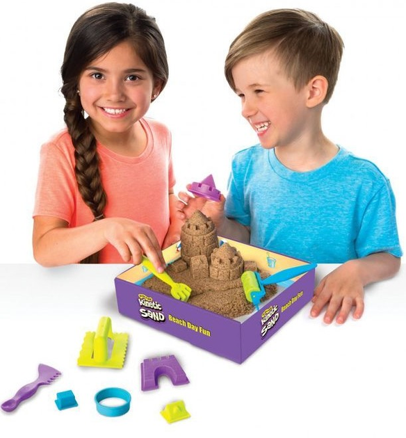 Набір для ліплення Spin Master Kinetic Sand 340 г (0778988515563) - зображення 2