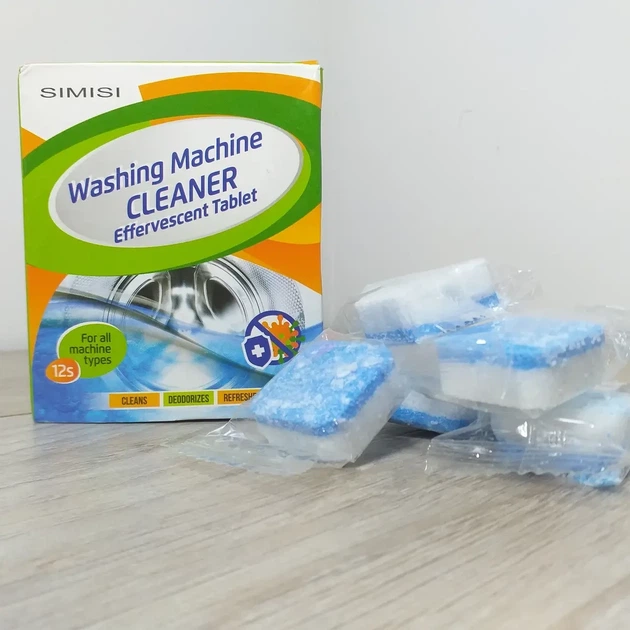 Антибактеріальний засіб очищення пральних машин Washing mashine cleaner №2 у шипучих таблетках - зображення 2