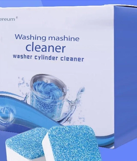 Антибактеріальний засіб очищення пральних машин Washing mashine cleaner №2 у шипучих таблетках - зображення 6