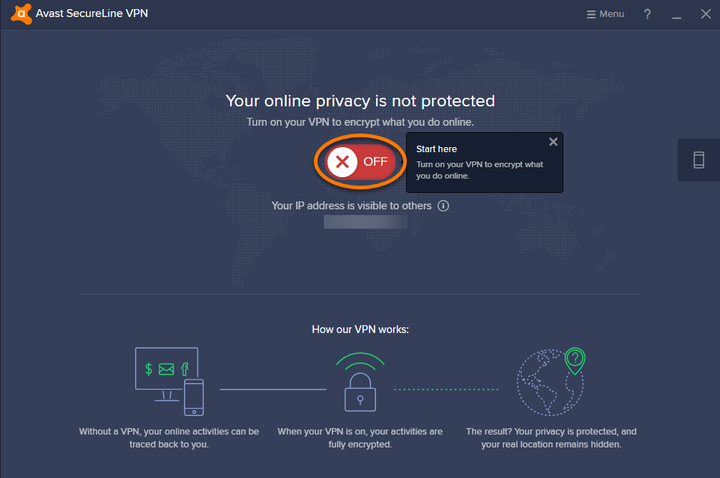 Avast SecureLine VPN - 5 пристроїв 1 рік - ліцензійний - Фото 3 Avast SecureLine VPN - 5 пристроїв 1 рік - ліцензійний - зображення 3