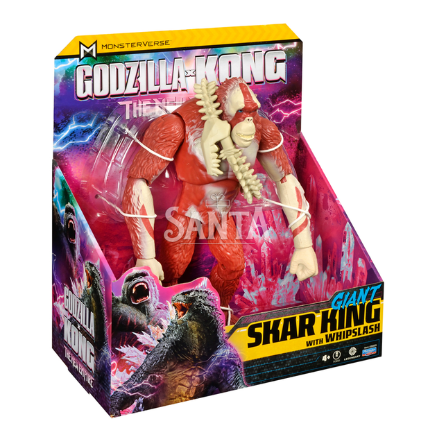 Игровая фигурка Godzilla and Kong - Скар Кинг гигант с оружием 28см шарнирная (35553) - Фото 2 Игровая фигурка Godzilla and Kong - Скар Кинг гигант с оружием 28см шарнирная (35553) - изображение 2