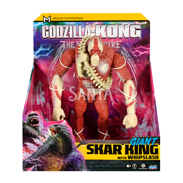 Игровая фигурка Godzilla and Kong - Скар Кинг гигант с оружием 28см шарнирная (35553) - Фото 4 Игровая фигурка Godzilla and Kong - Скар Кинг гигант с оружием 28см шарнирная (35553) - изображение 4