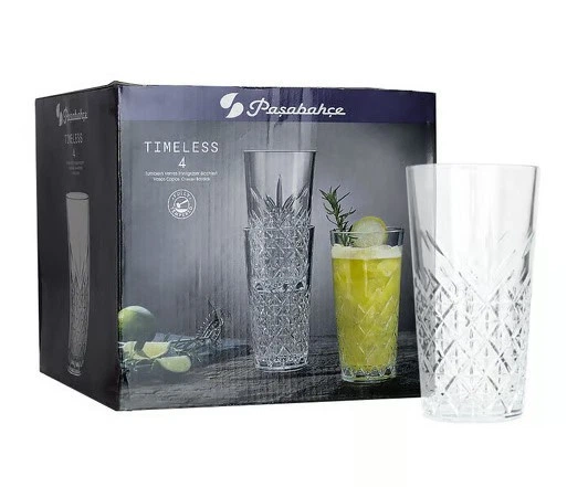 Набір стаканів для коктейлю Pasabahce Timeless 520055 470мл 4шт - изображение 2