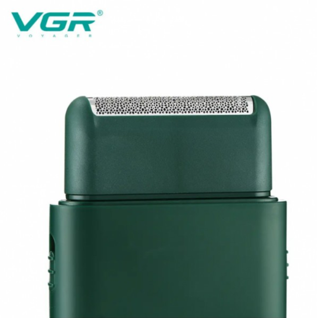 Шейвер-електробритва VGR Men's Shaver Olive V-390 - Фото 3 Шейвер-електробритва VGR Men's Shaver Olive V-390 - зображення 3