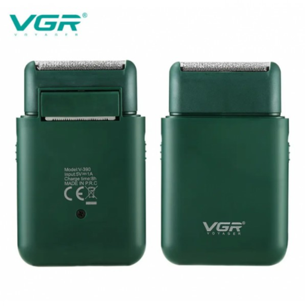 Шейвер-електробритва VGR Men's Shaver Olive V-390 - Фото 4 Шейвер-електробритва VGR Men's Shaver Olive V-390 - зображення 4