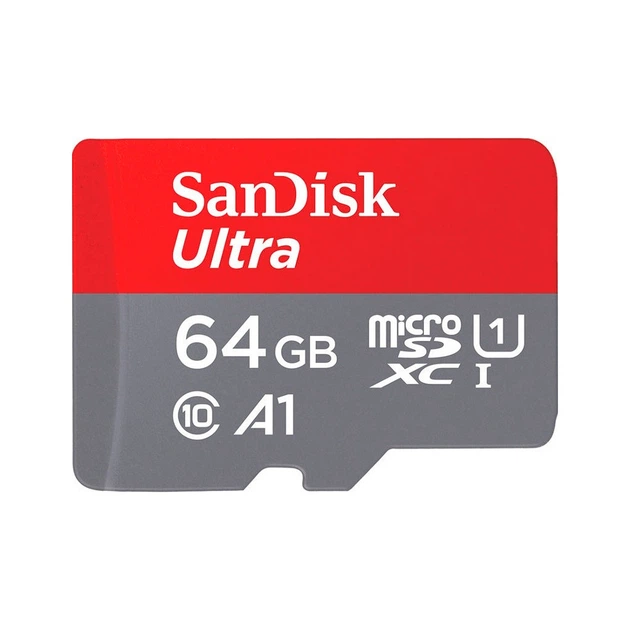 Карта памяти SanDisk 64GB microSD Class 10 A1 R-140 (SDSQUAB-064G-GN6IA) - Фото 2 Карта памяти SanDisk 64GB microSD Class 10 A1 R-140 (SDSQUAB-064G-GN6IA) - изображение 2