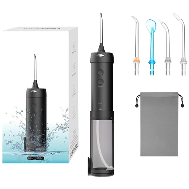 Ирригатор H2OFloss HF-10 Mini Black Портативный – фото, отзывы ...