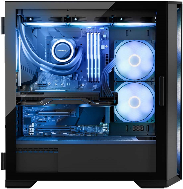 Obudowa Modecom Horizon ARGB Flow Midi Black (AT-HORIZON-MG-ARGB-10-000000-0002) - obraz 12