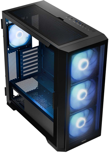 Корпус Modecom Horizon ARGB Flow Midi Black (AT-HORIZON-MG-ARGB-10-000000-0002) - изображение 3