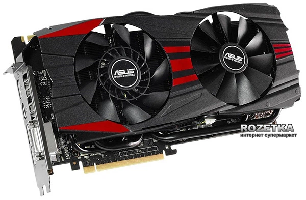 Видеокарта Asus PCI-Ex GeForce GTX 970 4GB GDDR5 (256bit) (1114