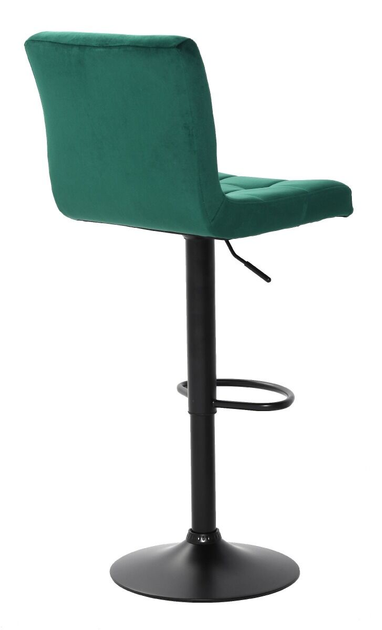 Барний стілець OTE Kappa Velvet 42 x 37 x 116 см Зелений (5908221408658) - зображення 5