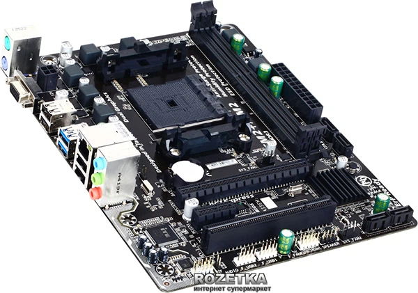 Материнская плата Gigabyte GA-F2A68HM-S1 (sFM2/FM2+, AMD A68H, PCI-Ex16) - изображение 2
