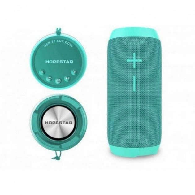 Портативная беспроводная Bluetooth колонка Hopestar P7 mint - Фото 2 Портативная беспроводная Bluetooth колонка Hopestar P7 mint - изображение 2