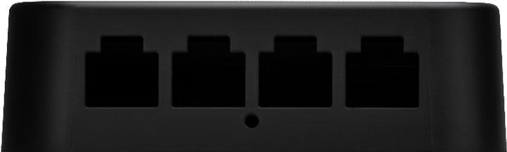 Zestaw 3 obudów do punktów dostępowych Ubiquiti UniFi In-Wall HD Cover Black (IW-HD-BK-3) - obraz 4