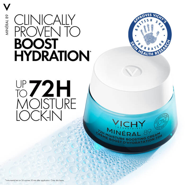 Krem nawilżający do twarzy Vichy Mineral 89 72H lekki do wszystkich rodzajów skóry 50 ml (3337875831888) - obraz 2