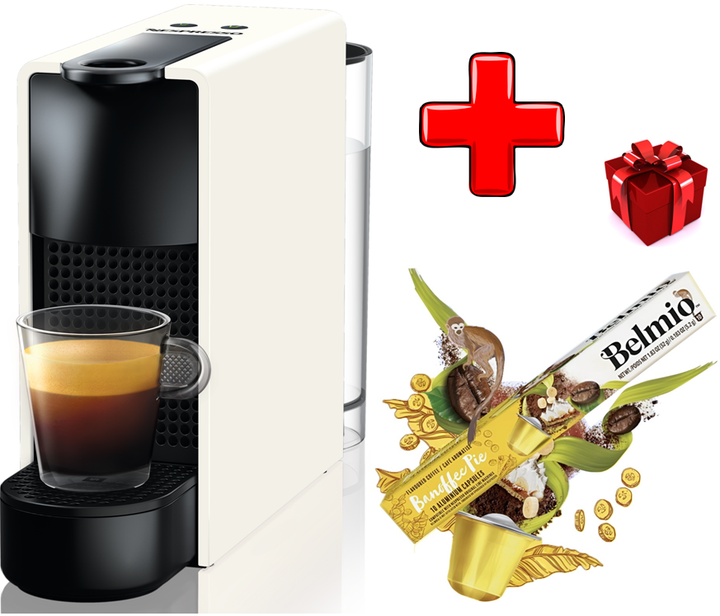 Капсульная кофемашина Nespresso Essenza Mini C30 Pure White – фото