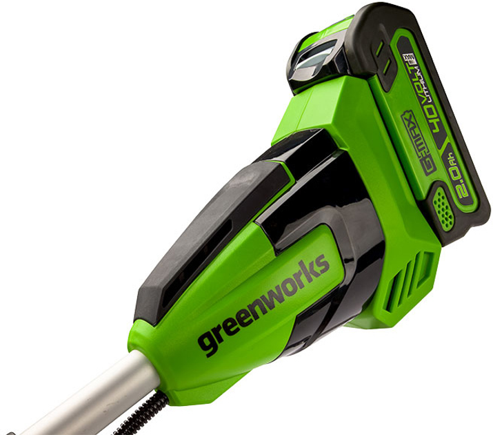 Тример акумуляторний Greenworks GD40BCB (2105707) - зображення 5