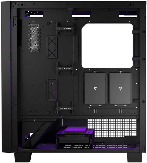 Корпус Modecom Volcano Perun Apex ARGB Midi Black (AT-PERUN-4F-ARGB-10-000000-0002) - зображення 6