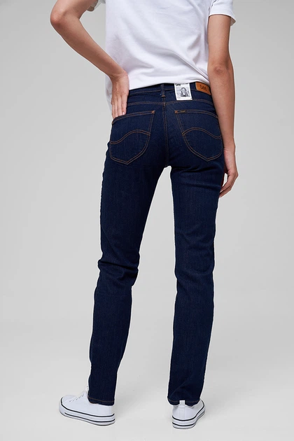 Джинси Lee Elly Slim Fit (L305HA45) Темно-синій 28-31 - зображення 4