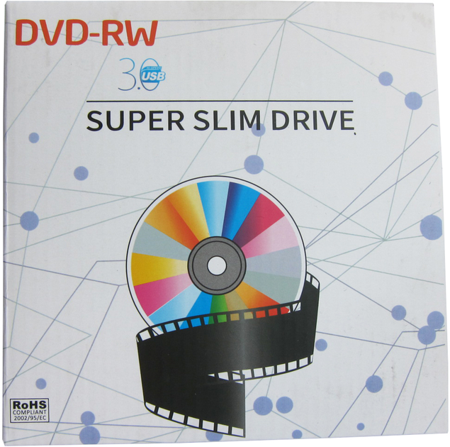 Внешний портативный привод Maiwo DVD±R/RW CD-RW - USB 3.0 Type-A/Type-C (K529) - изображение 10