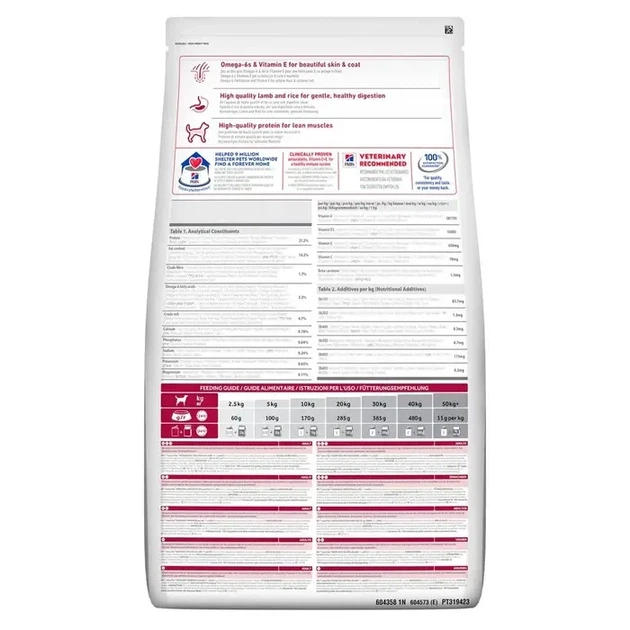 Сухой корм для взрослых собак Hill's Science Plan Adult Medium Breed с ягненком и рисом 14 кг - изображение 5