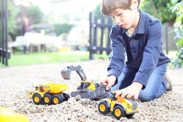 Екскаватор Dickie Toys Вольво зі свтловими та звуковими ефектами 23 см (4006333087660) - зображення 9